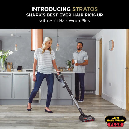 Shark Stratos Cordless Stick Vacuum Cleaner, Pet Pro Model [Double Battery] IZ420MET