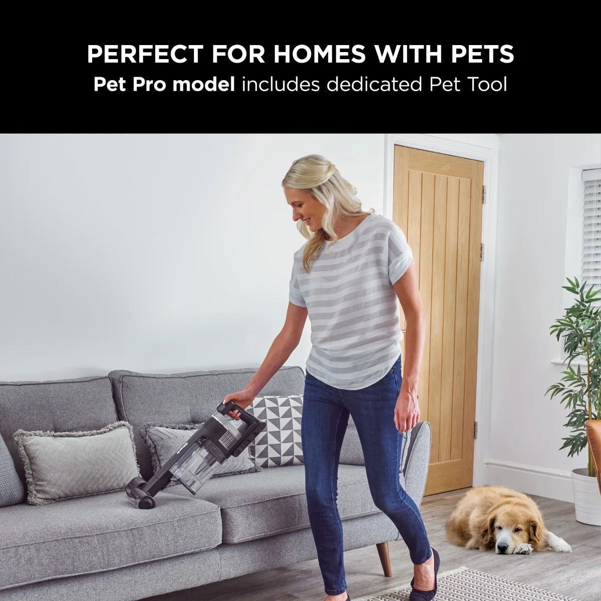 Shark Stratos Cordless Stick Vacuum Cleaner, Pet Pro Model [Double Battery] IZ420MET