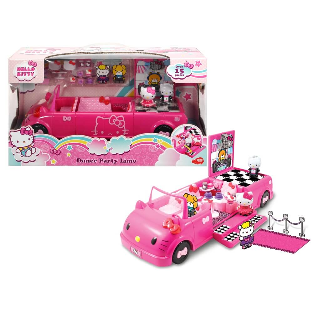 JADA Toys Dickie - Hello Kitty Dance Party Limo