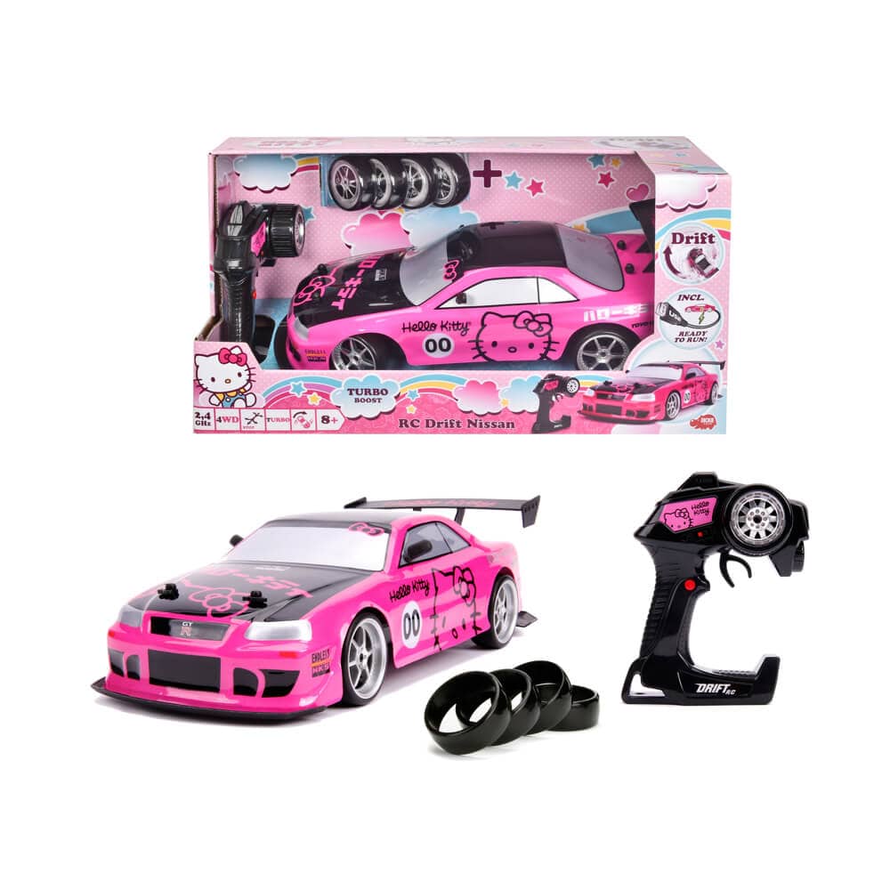 JADA Toys Dickie - Hello Kitty Drift Nissan Skyline Gtr