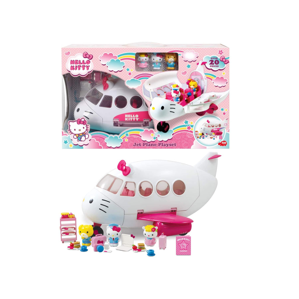 JADA Toys Dickie - Hello Kitty Jet Plane Playset