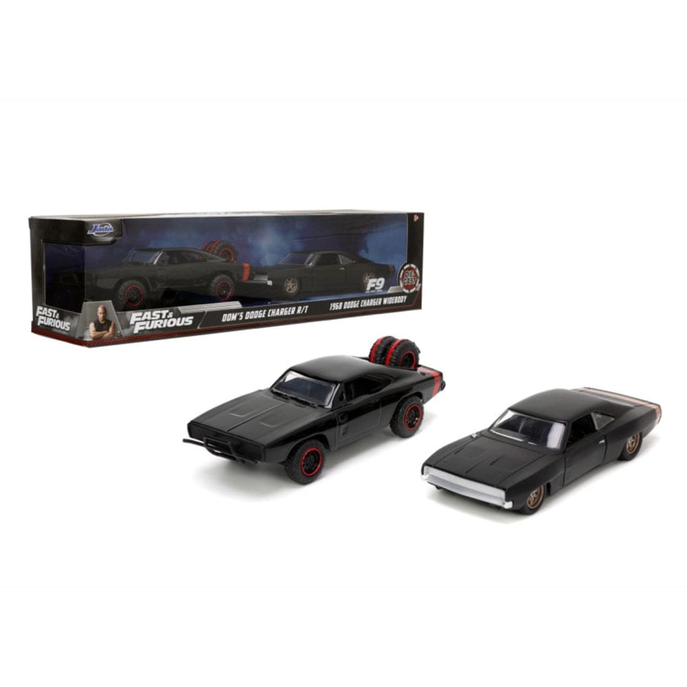 JADA Toys Jada - Fast & Furions Twin Pack 1:32 F9 1970 Dodge Charger & F7 1970 Dodge Charger