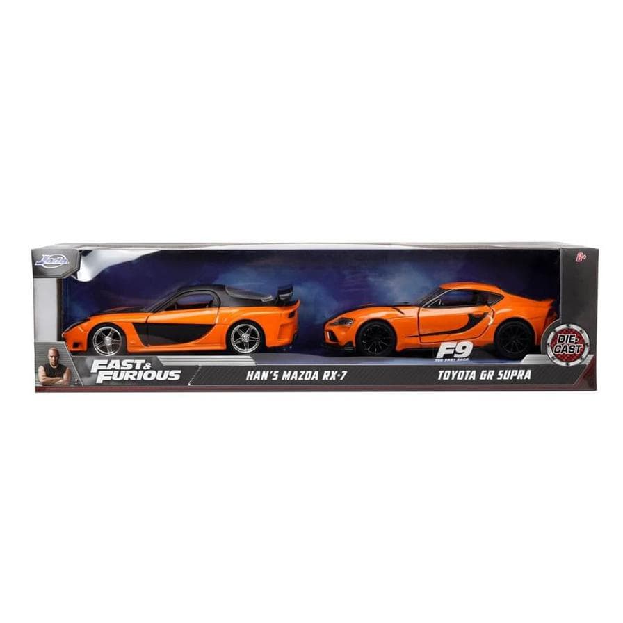JADA Toys Jada - Fast & Furions Twin Pack 1:32 Mazda Rx-7 & Toyota Gr Supra