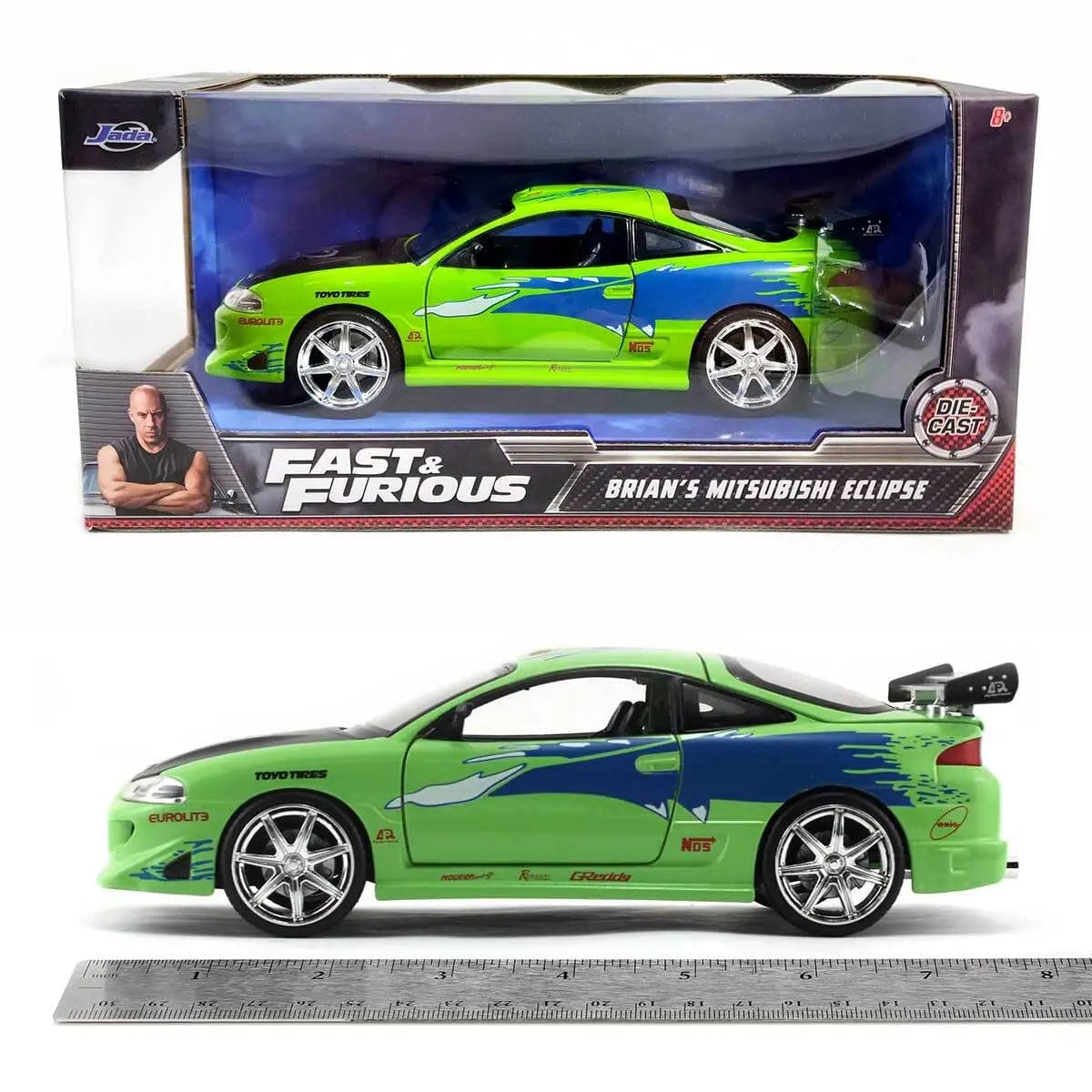 JADA Toys Jada - Fast & Furious 1995 Mitsubishi Eclipse