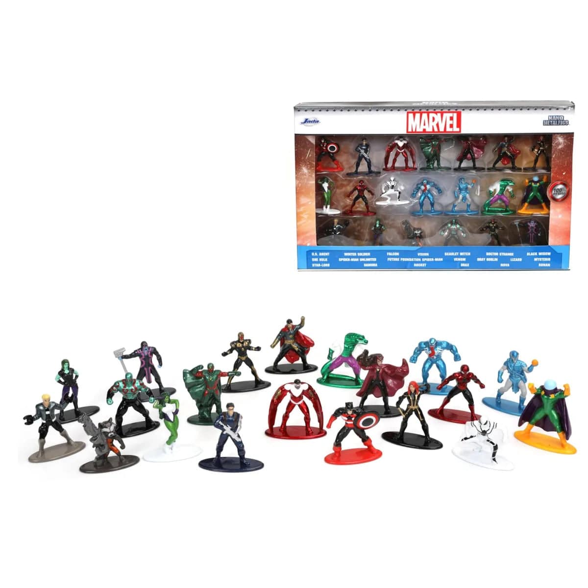 JADA Toys Jada - Marvel  20-Pack Nanofigs, Wave 5