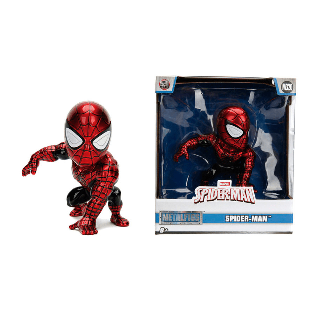 Jada Ultimate Spider-Man Action Figure, 5 In. Marvel's Metalfigs Series Diecast Figure Jada Ultimate Spider-Man Action Figure, 5 In. Marvel's Metalfigs Series Diecast Figure