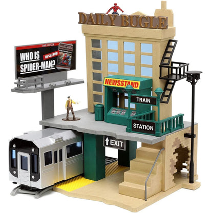 JADA Toys Jada - Marvel Spider-Man Nyc Deluxe Nano Scene