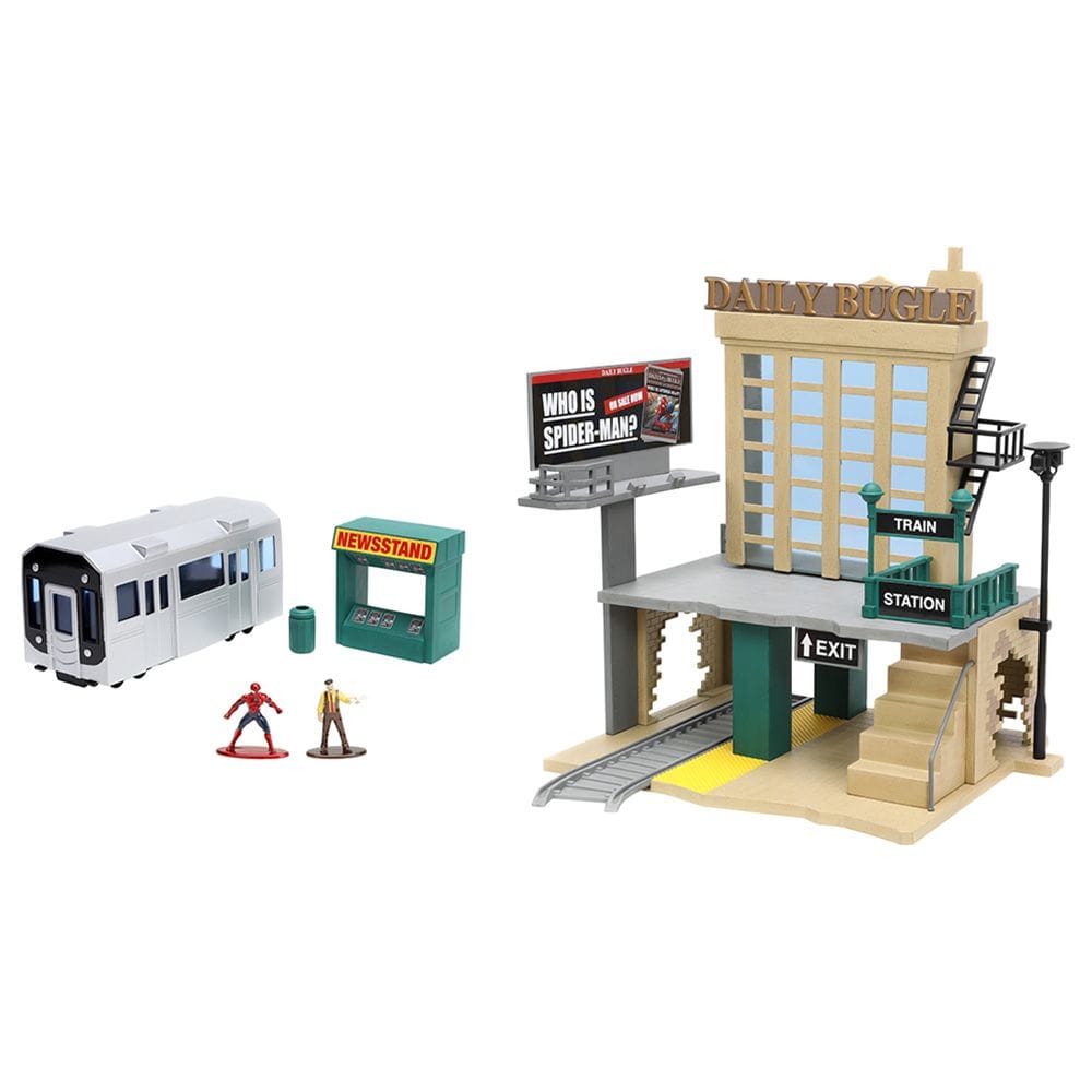 JADA Toys Jada - Marvel Spider-Man Nyc Deluxe Nano Scene