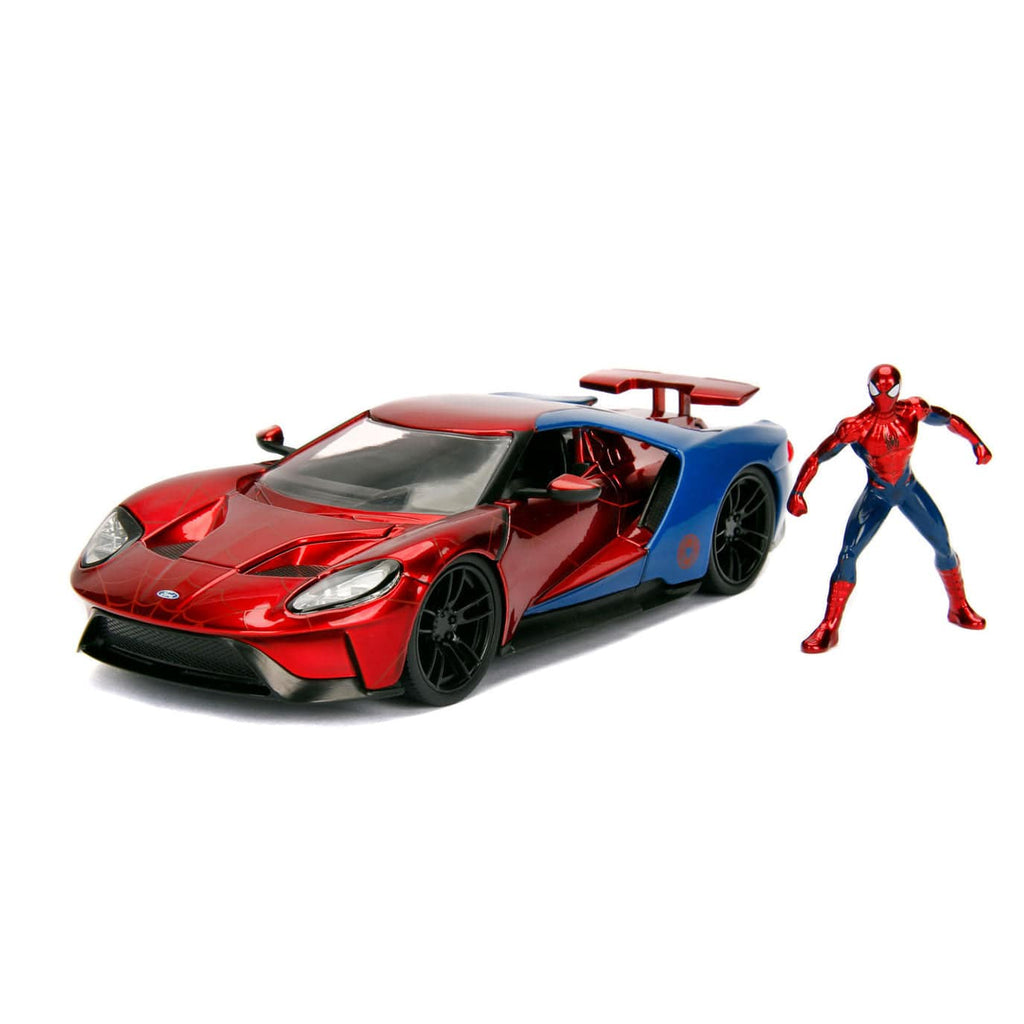 JADA Toys Jada - Marvel Spiderman 2017 Ford Gt 1:24