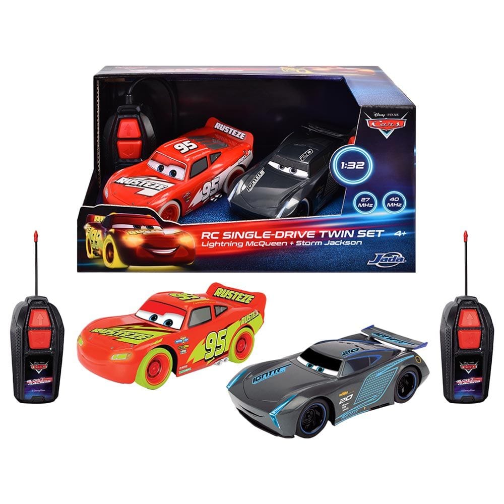 JADA Toys Jada - Rc Cars Glow Racers Twin Pack 1:32