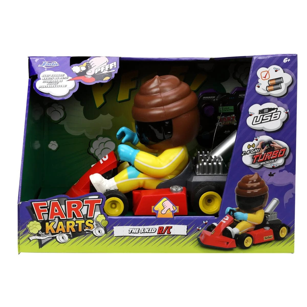 JADA Toys Jada - Rc Fart Kart, Try Me