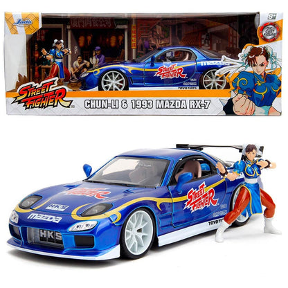 JADA Toys Jada - Street Fighter 1993 Mazda Rx7 1:24
