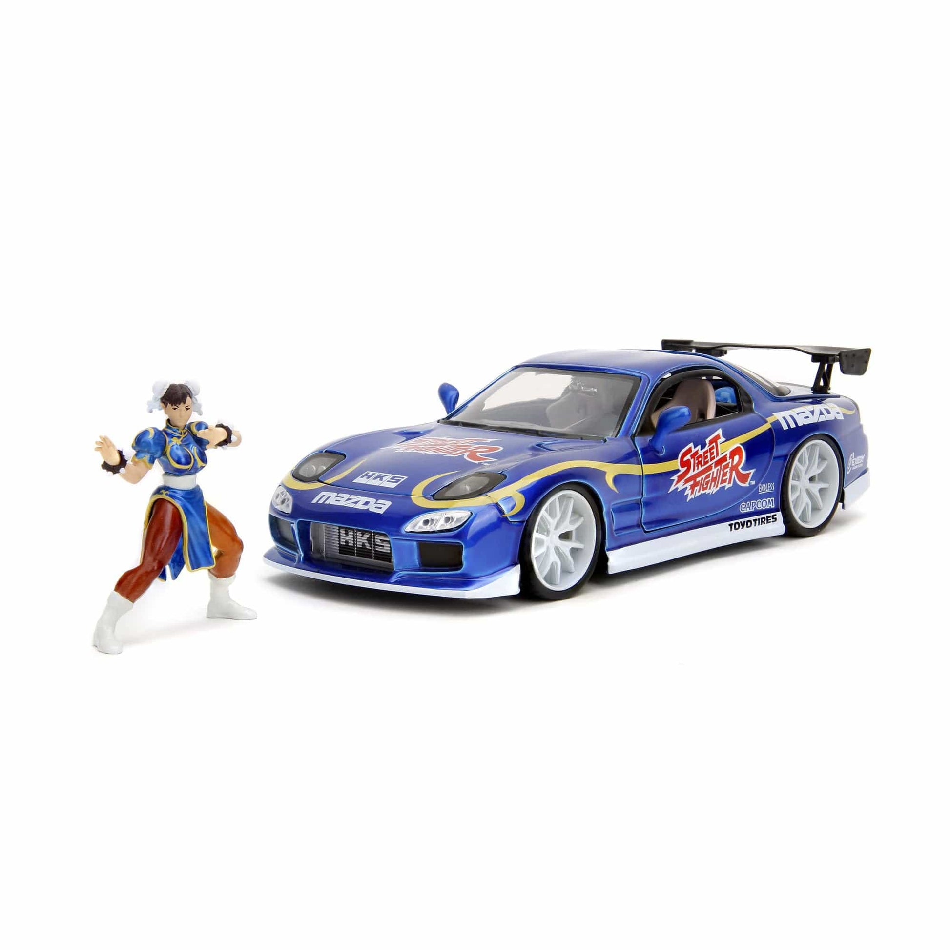 JADA Toys Jada - Street Fighter 1993 Mazda Rx7 1:24