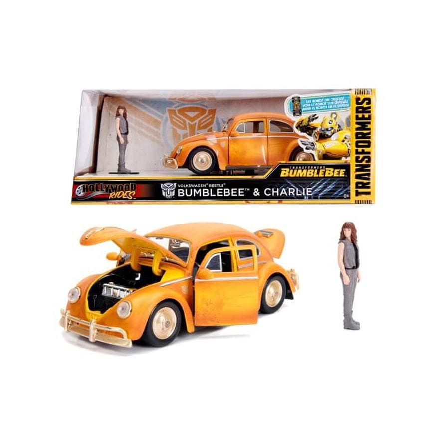 JADA Toys Jada - Transformers Bumblebee Vw Beetle 1:24