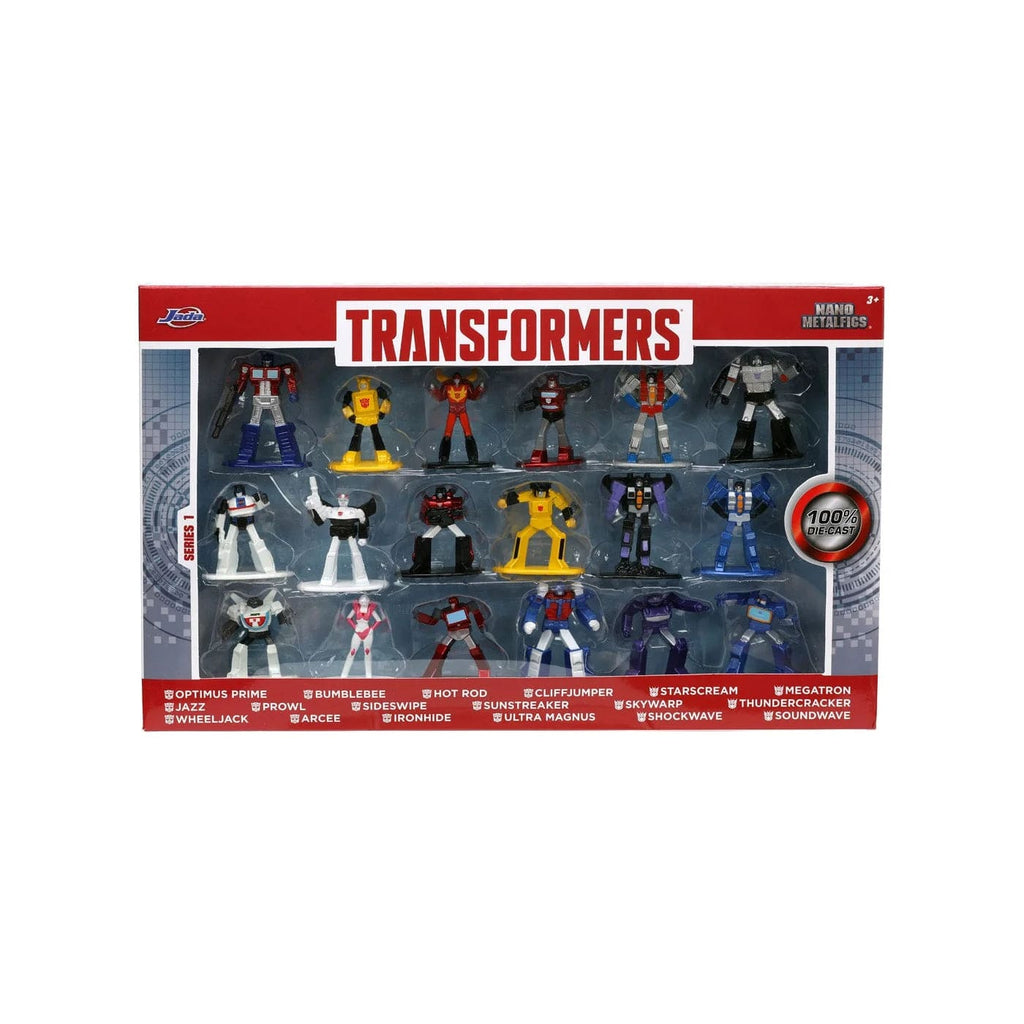 JADA Toys Jada - Transformers Nanofigs 18 Pcs, Wave 2