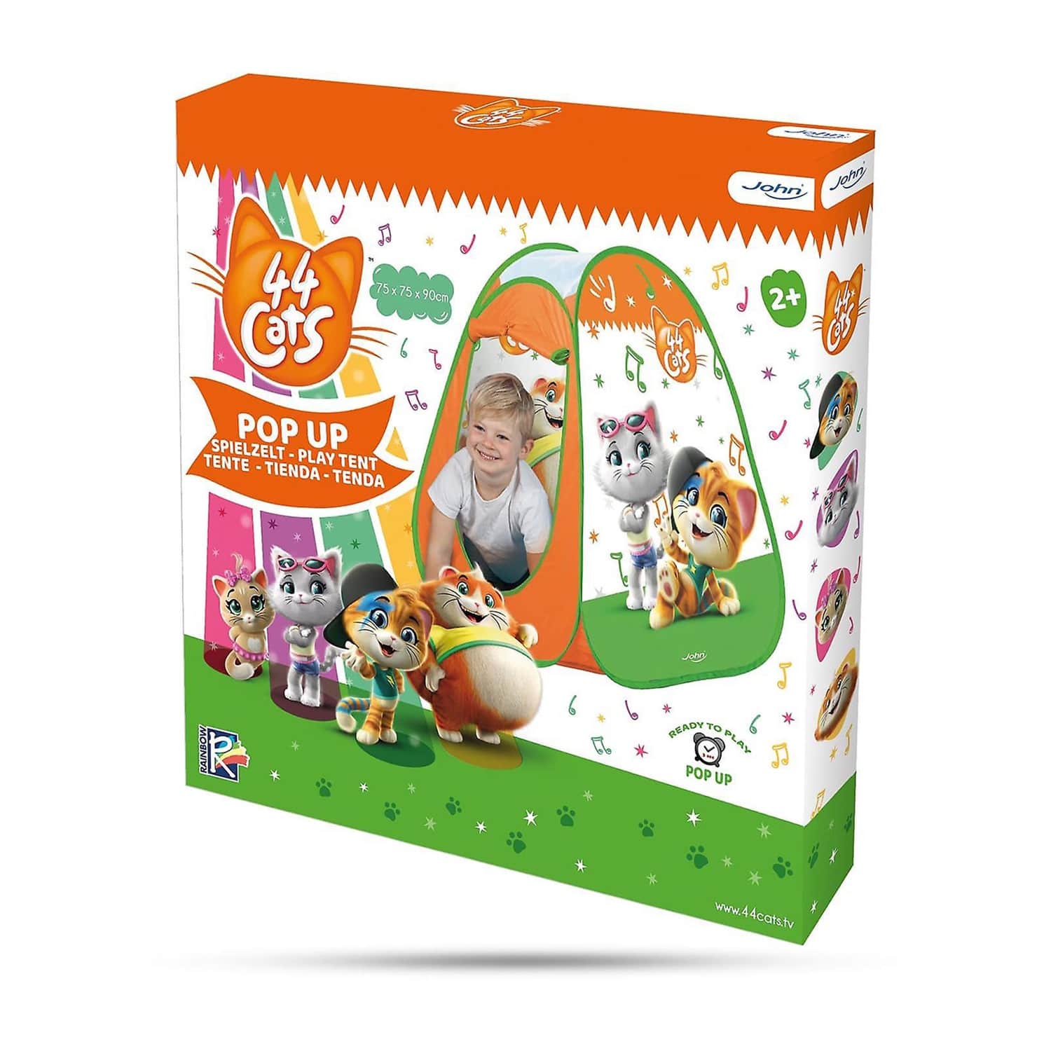 John Toys John - Pop Up Play Tent 44 Cats