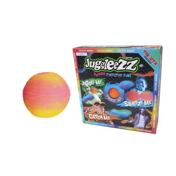 Juggleezz Plush Toys Juggleezz Ball - Tie Dye Colours Series - Colour Box Packing