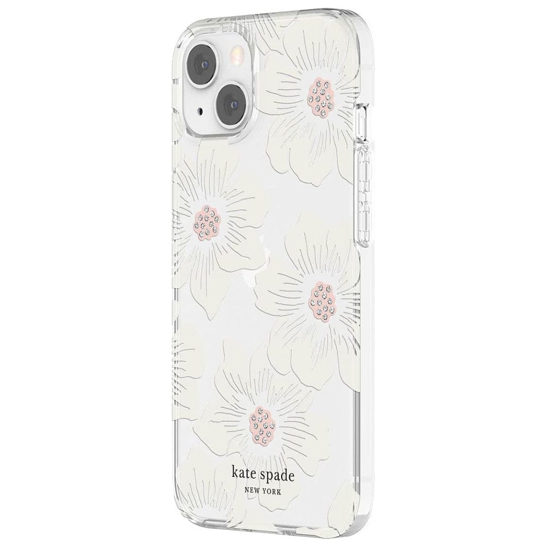 Kate Spade Mobile Covers Kate Spade New York Protective Hardshell Case for iPhone 11 Pro Max - Hollyhock Floral Clear