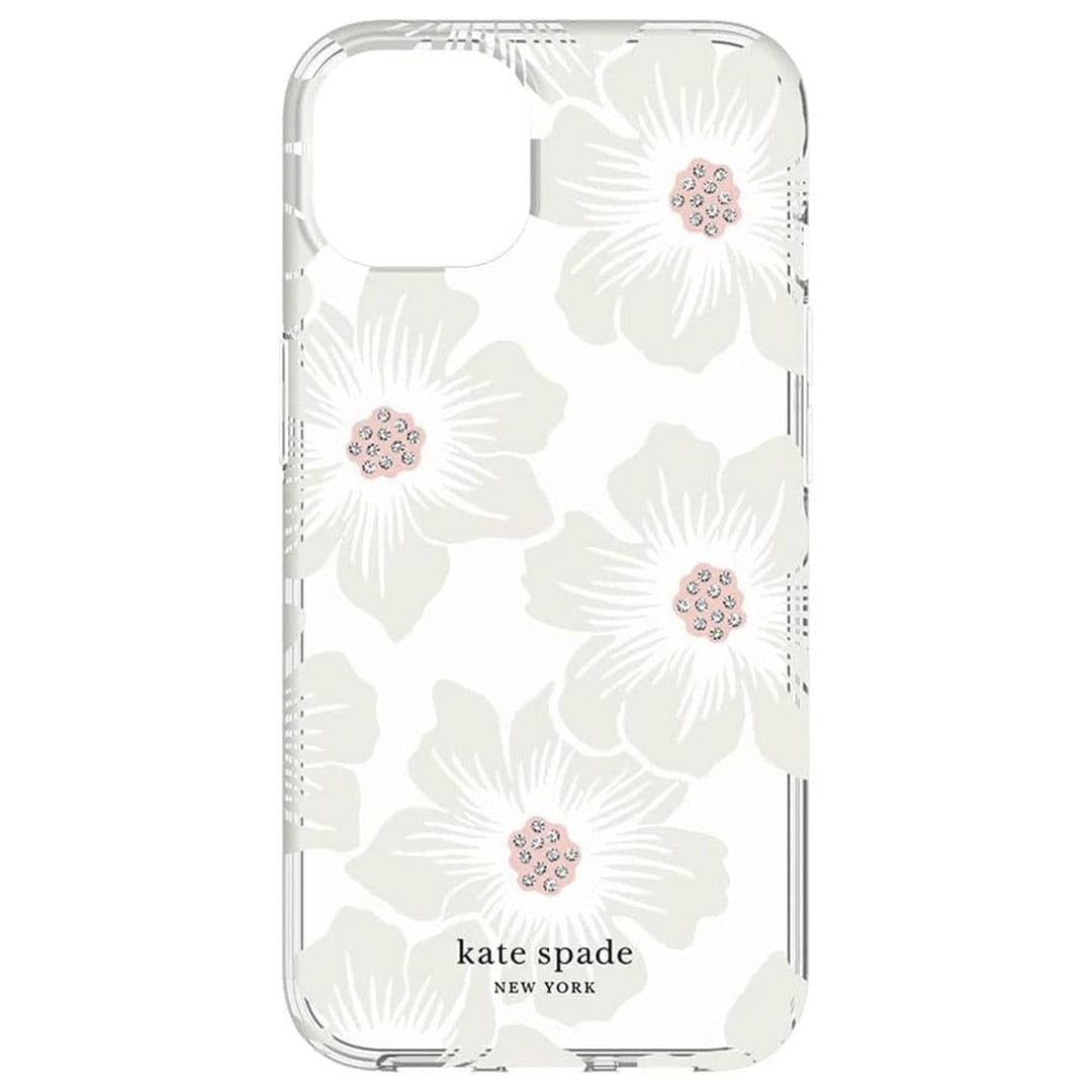 Kate Spade Mobile Covers Kate Spade New York Protective Hardshell Case for iPhone 11 Pro Max - Hollyhock Floral Clear