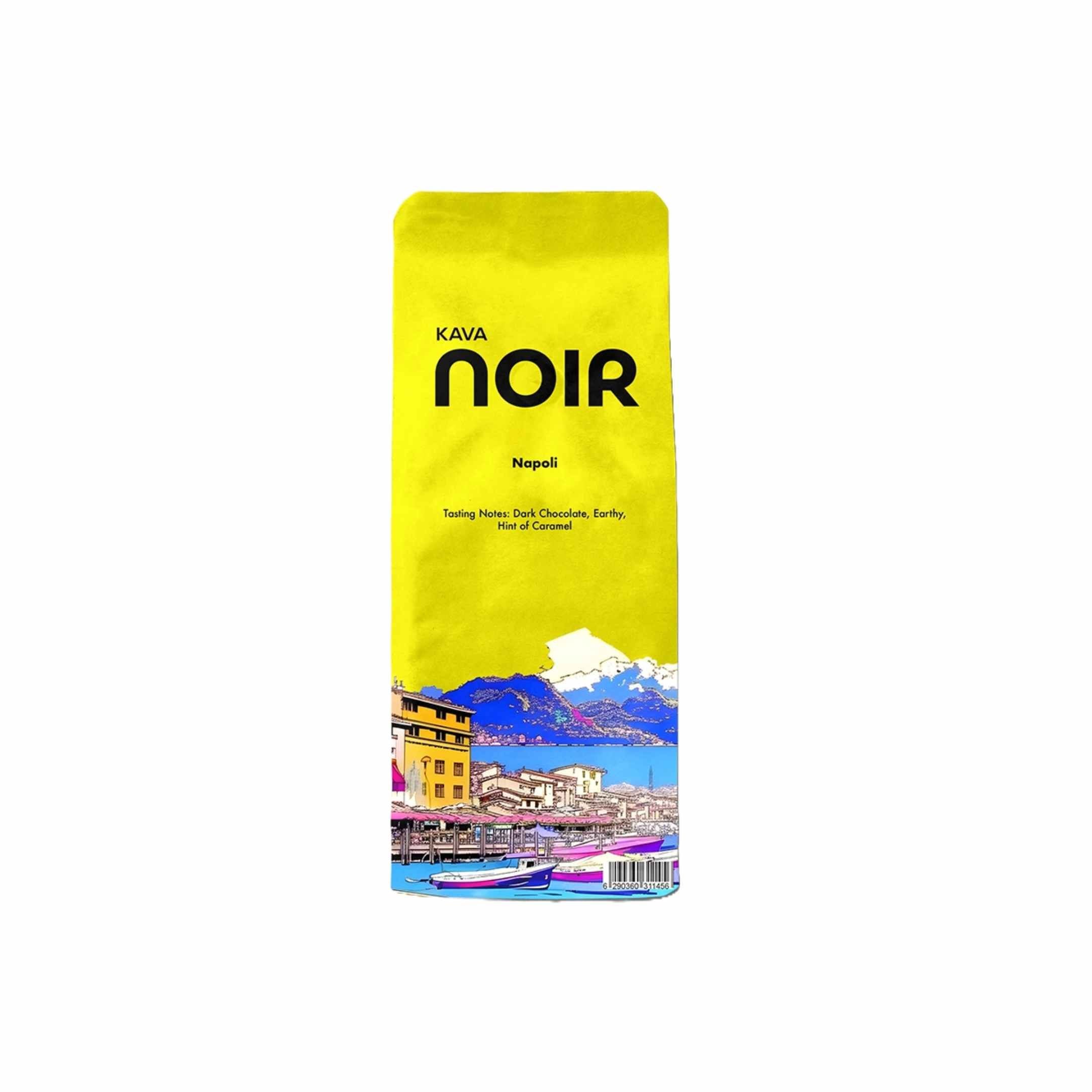 Kava Noir Napoli Whole Coffee Beans 250g