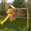 KidKraft Outdoor Kidkraft Castlewood Wooden Outdoor Playset / Swing Set