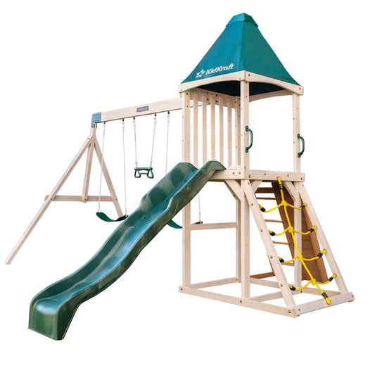 KidKraft Outdoor KidKraft Emerald Challenge Swing Set