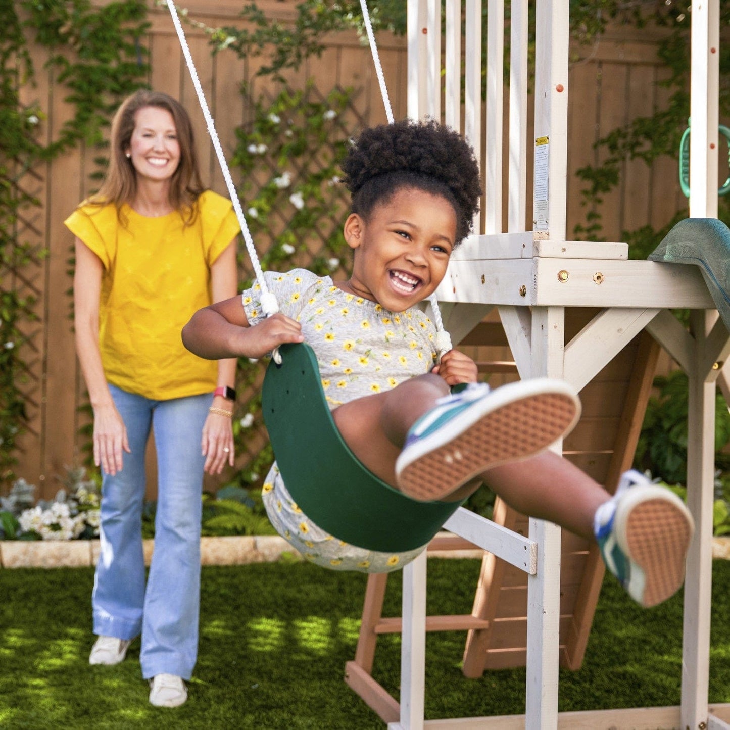 KidKraft Outdoor KidKraft Emerald Challenge Swing Set