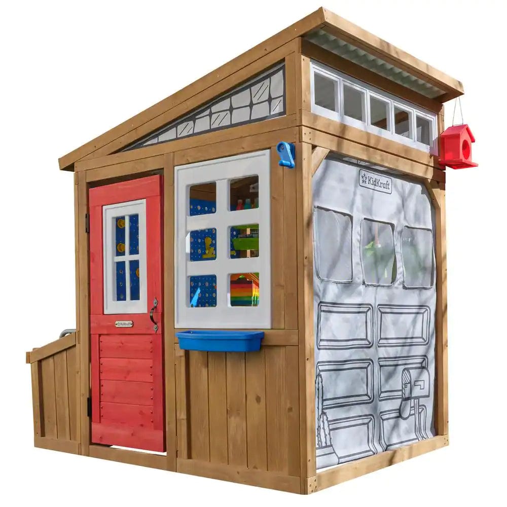 KidKraft Outdoor Kidkraft Hobby Workshop Wooden Playhouse