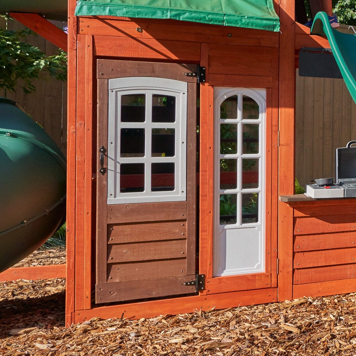 KidKraft Outdoor KidKraft Wooden Hilltop Playset