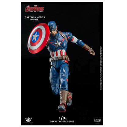 King Arts DFS026 Marvel Captain America 1/9 Scale Diecast Figure