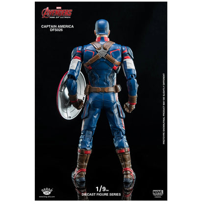 King Arts DFS026 Marvel Captain America 1/9 Scale Diecast Figure