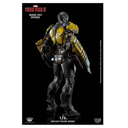 King Arts DFS033 Marvel Iron Man 3 Mark XXV 1/9 Scale Diecast Figure