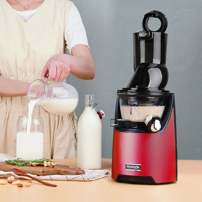 Kuvings EVO820 Whole Slow Juicer, Matte Red