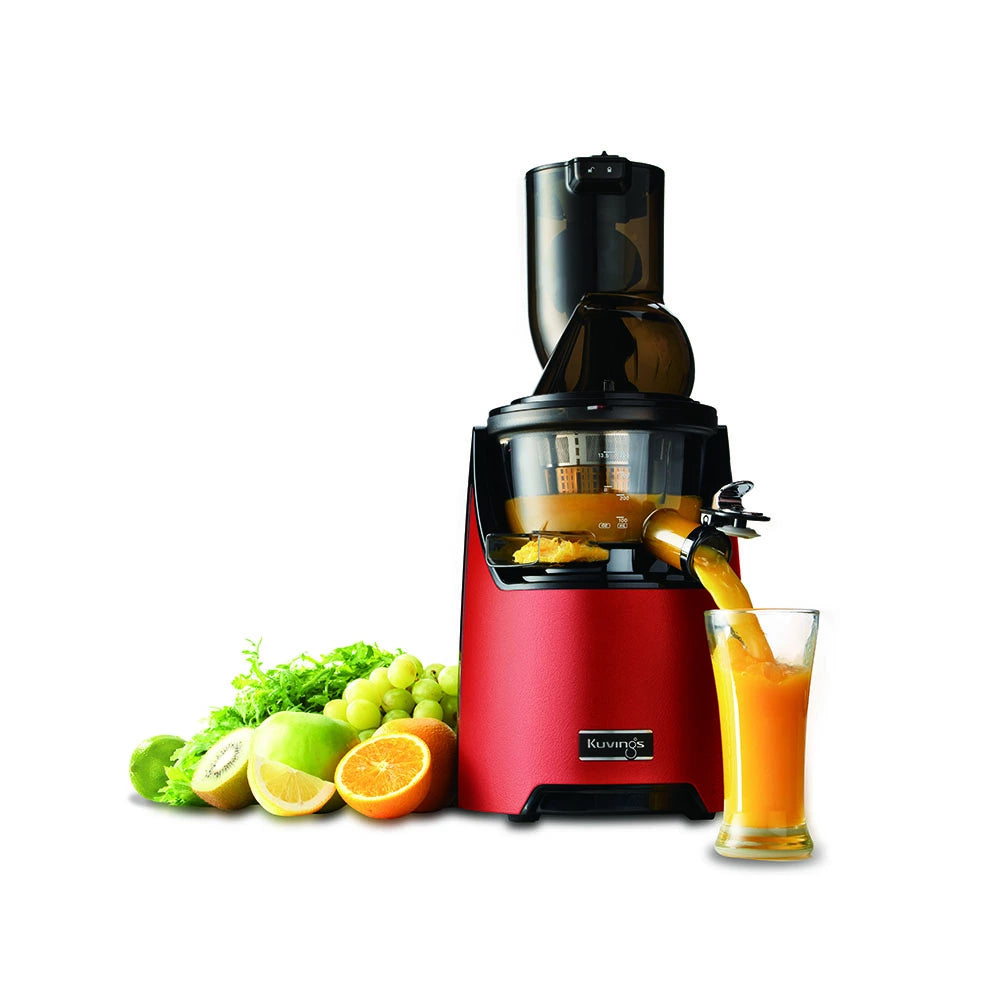Kuvings EVO820 Whole Slow Juicer, Matte Red