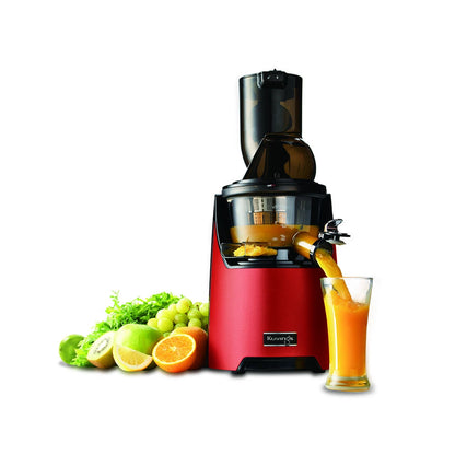 Kuvings EVO820 Whole Slow Juicer, Matte Red