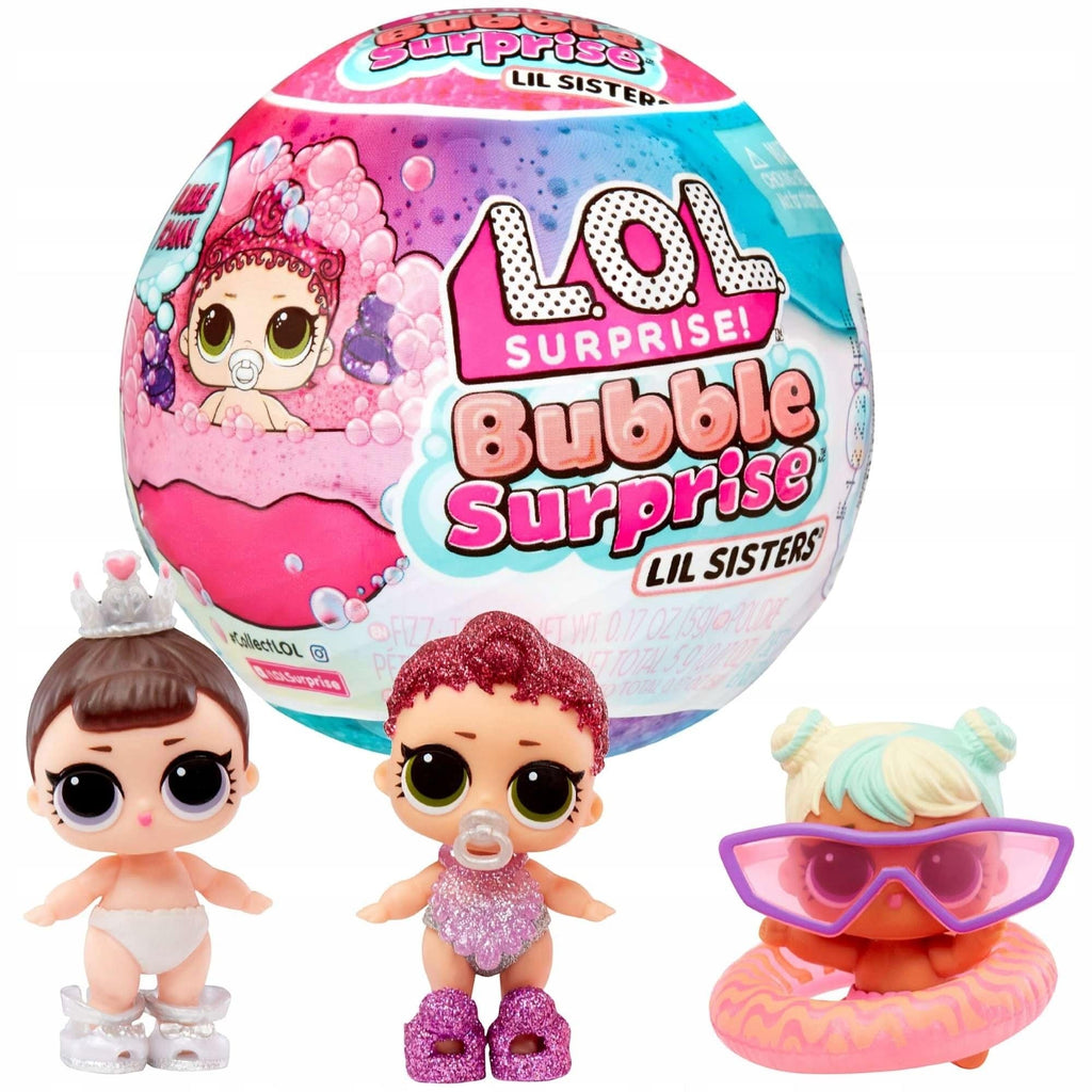 L.O.L Toys LOL Surprise Bubble Surprise Lil Sisters Mini