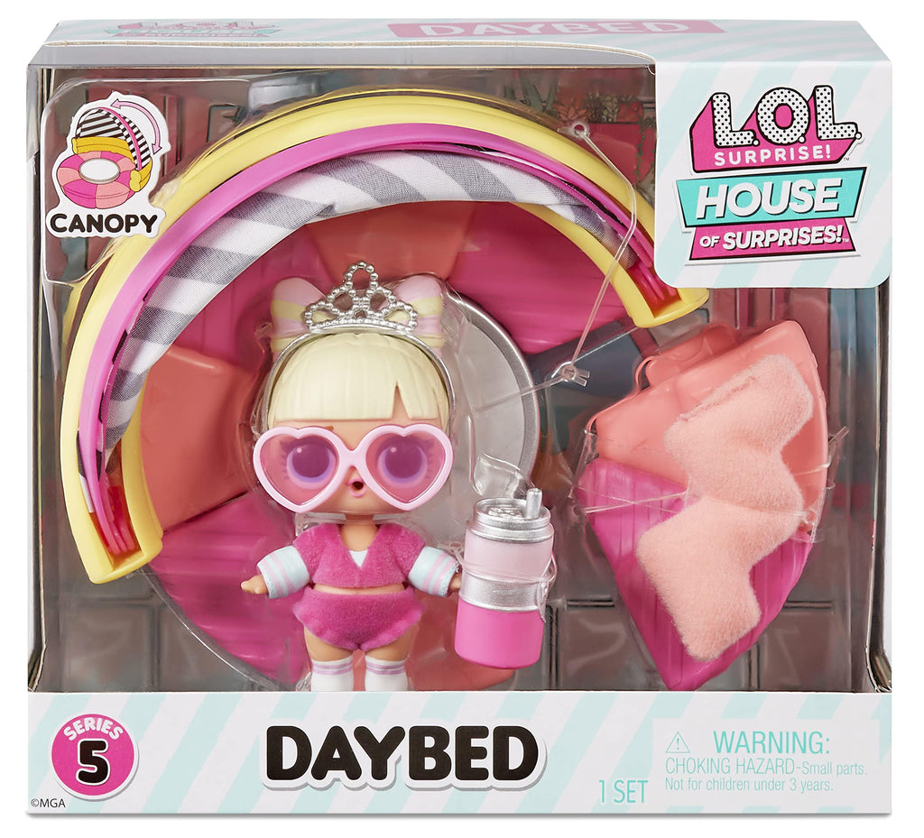 L.O.L Toys LOL Surprise House of Surprises Daybed Lit De Repos