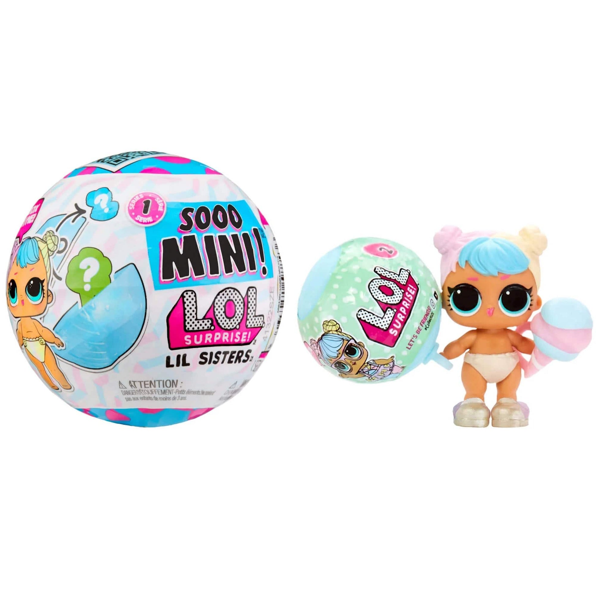 L.O.L Toys LOL Surprise Sooo Mini Lil Sis with Doll Asst (MGA-590194)