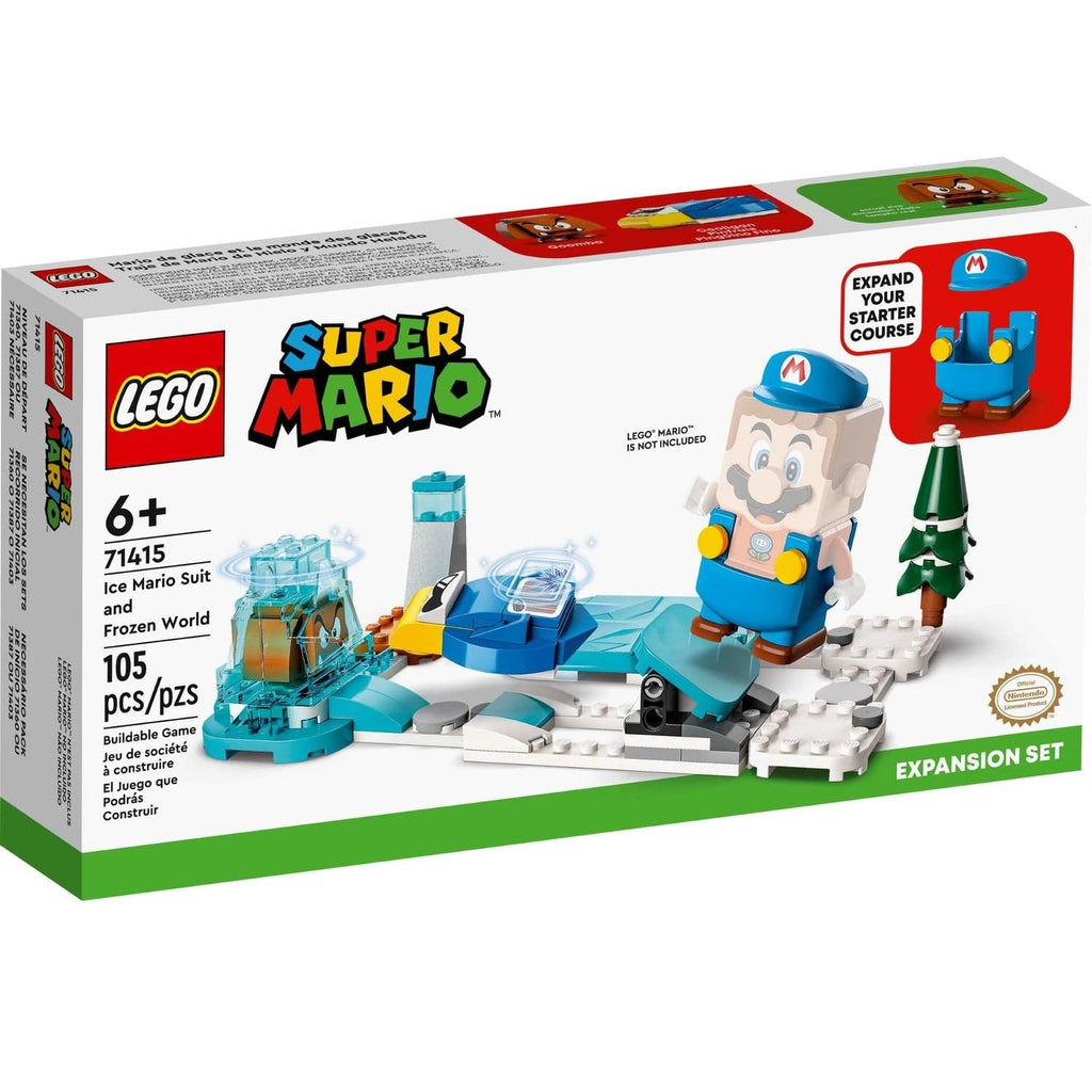 LEGO Toys LEGO Super Mario Ice Mario Suit and Frozen World