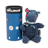 Les Déglingos - Small Simply Hippipos The Hippopotamus Plush Toy - Blue