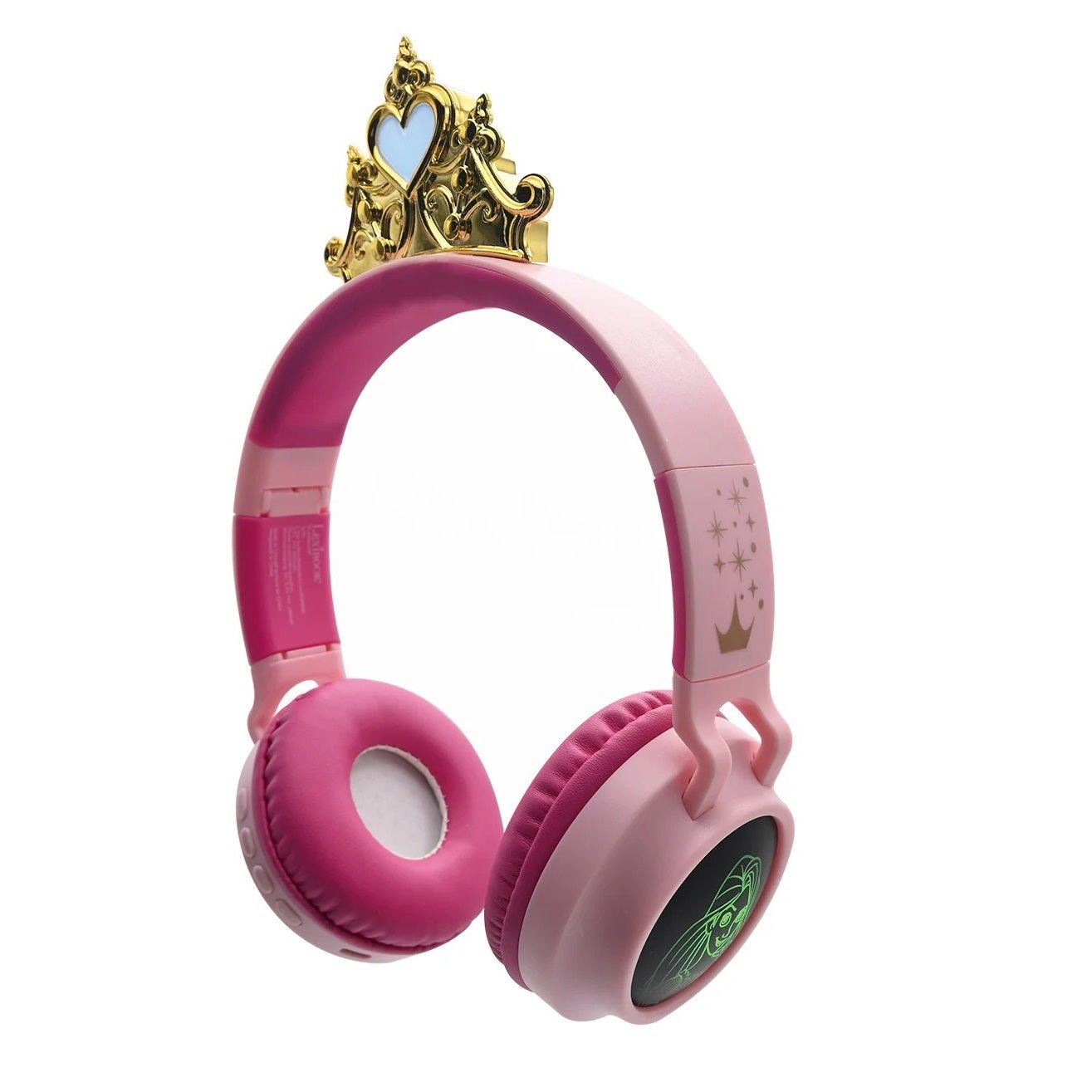 Lexibook - Princess Bluetooth/Wired Foldable Headphones