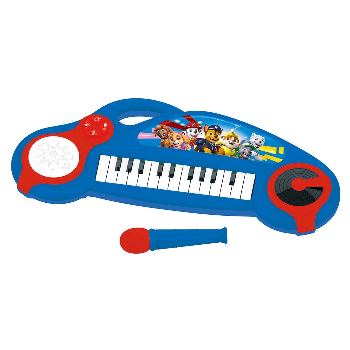 lexibook - paw patrol electronic keyboard w/lights