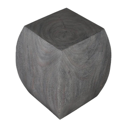 Ligna Home & Kitchen Suar Stool Curve 14.5 Black (RH)