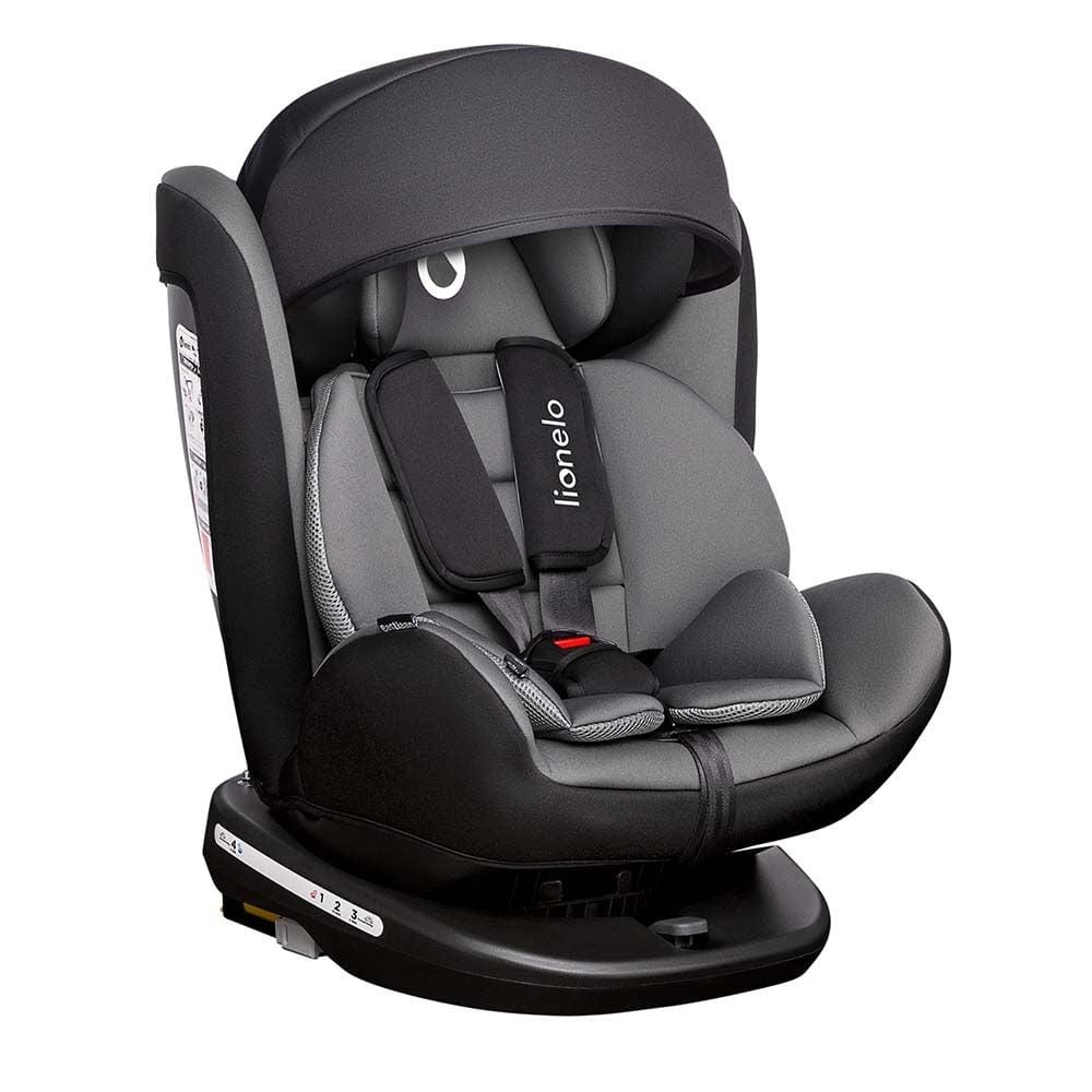 Lionelo Babies Lionelo Bastiaan 360 Baby Car Seat  - Grey Black Base