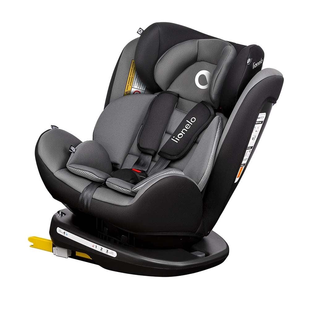Lionelo Babies Lionelo Bastiaan 360 Baby Car Seat  - Grey Black Base