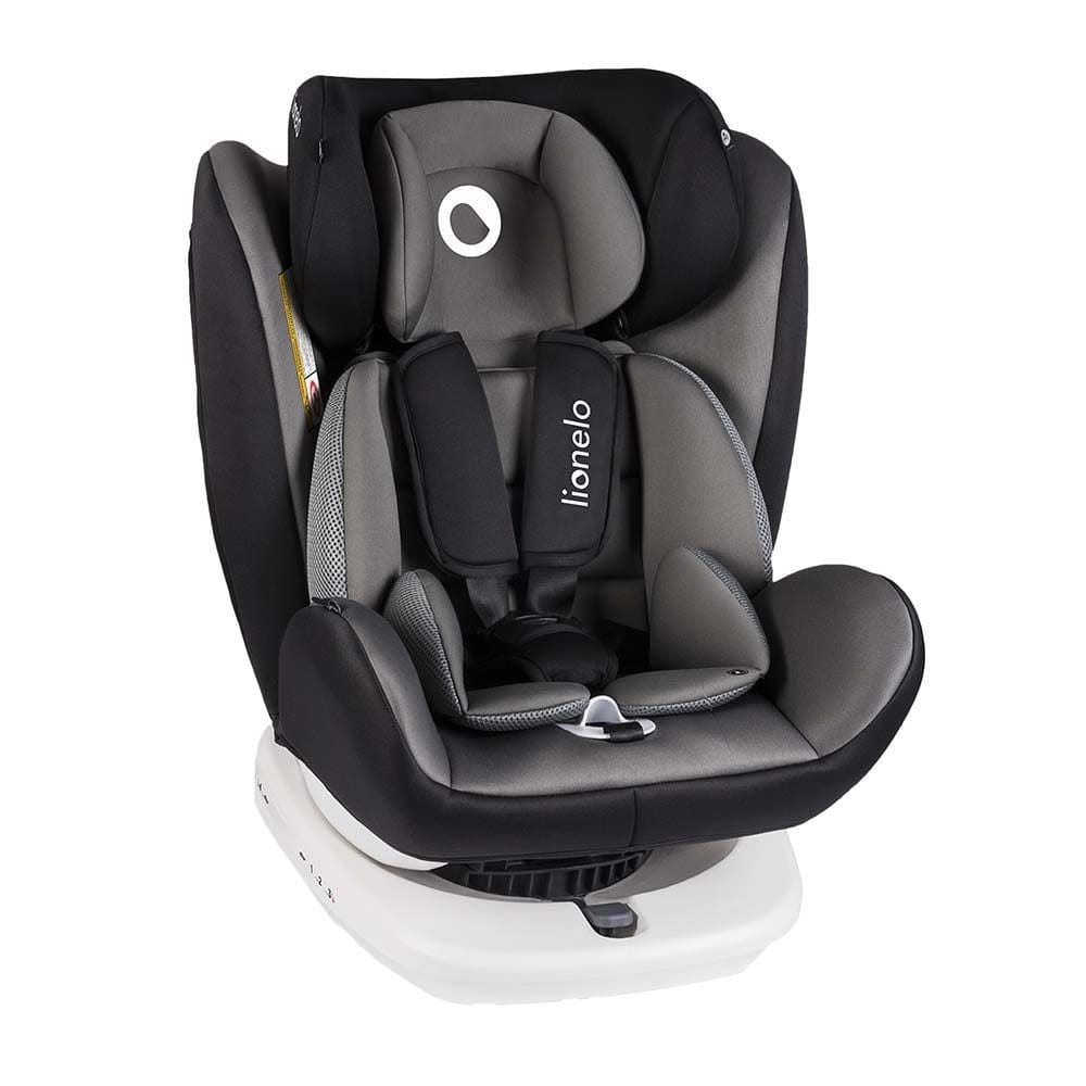 Lionelo Babies Lionelo Bastiaan 360 Baby Car Seat - Grey White Base