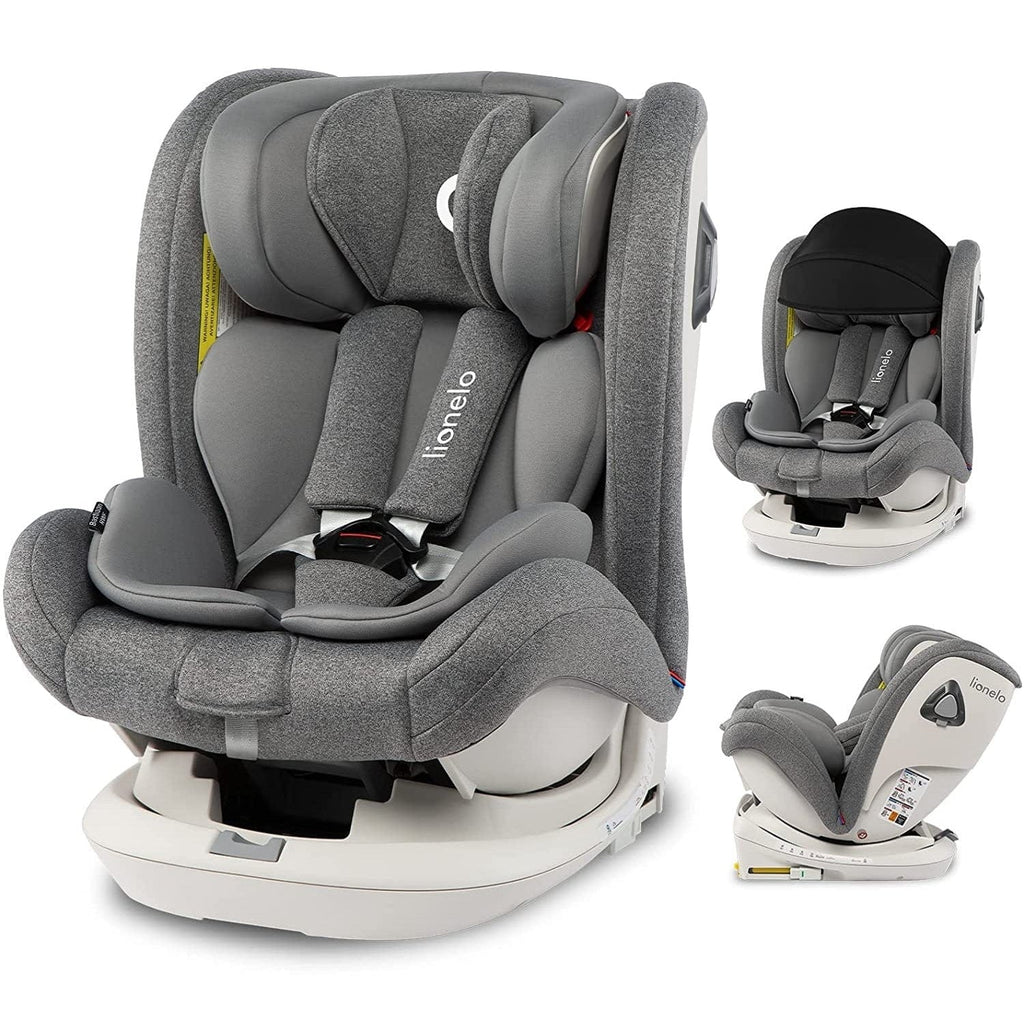 Lionelo Babies Lionelo Bastiaan Rwf Baby Car Seat - Stone Grey