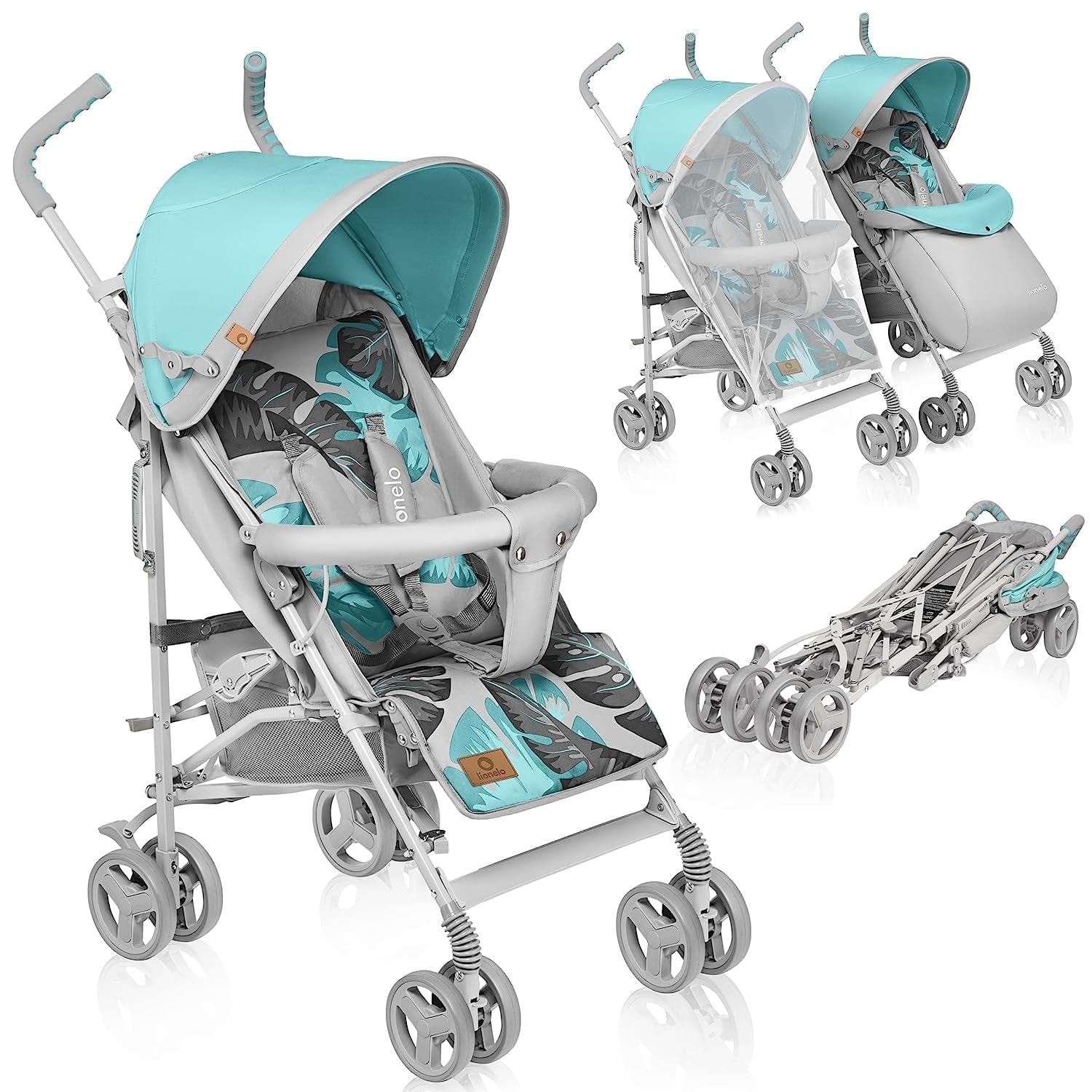 Lionelo Babies Lionelo Elia Stroller - Sky Blue