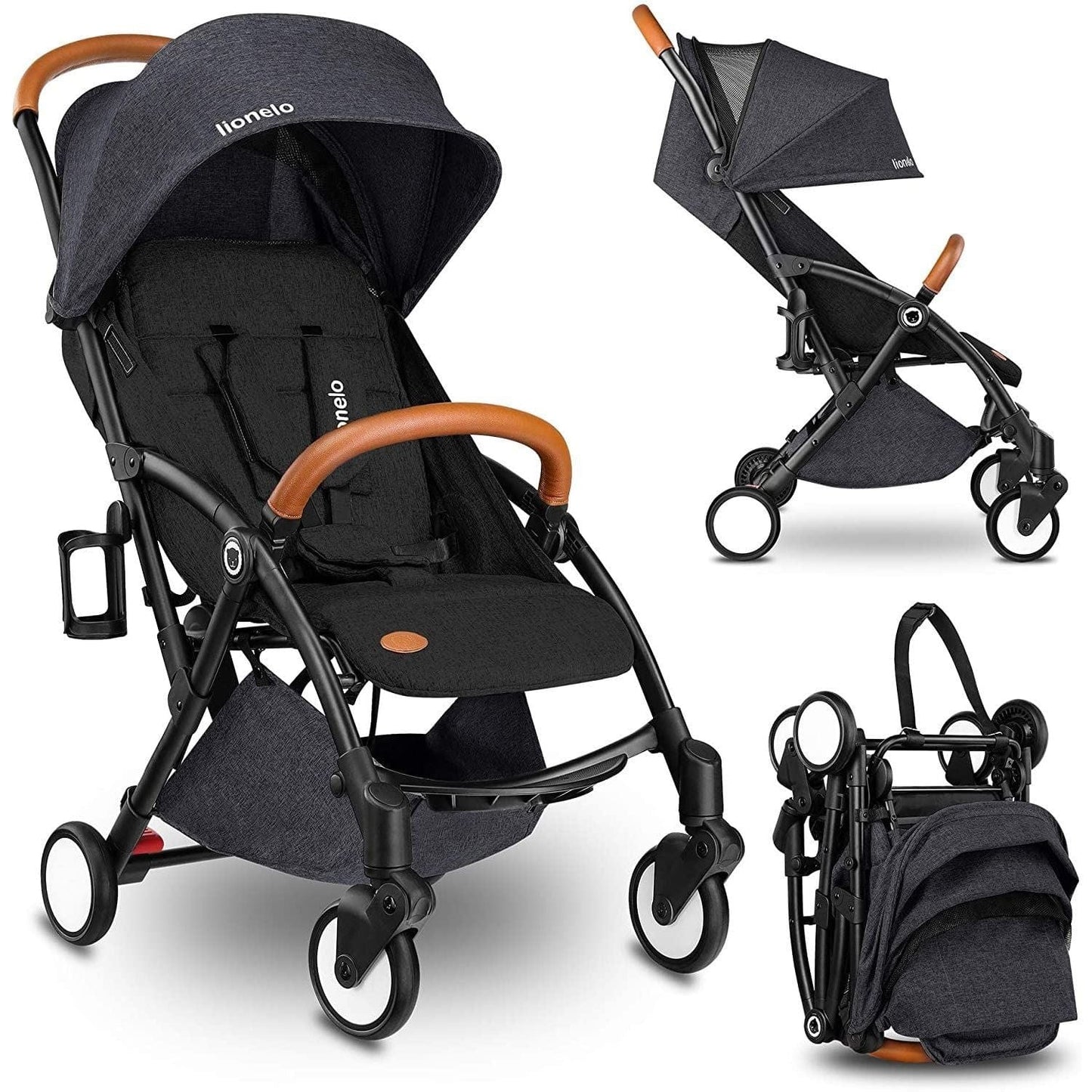 Lionelo Babies Lionelo Julie Stroller - Black