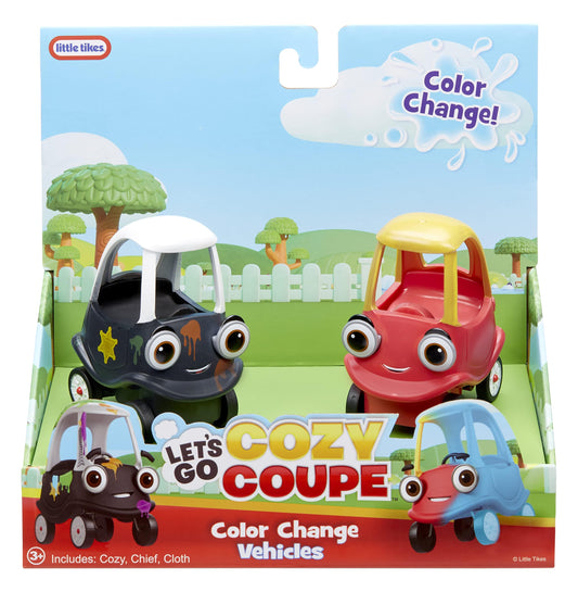 Little Tikes Action Toys Little Tikes Let’s Go Cozy Coupe™ 2pk Color Change Vehicles